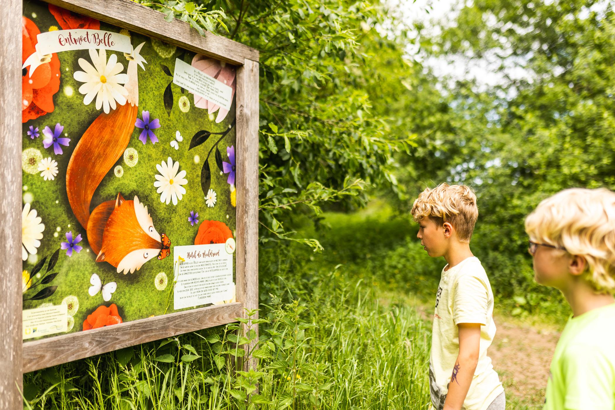 Vijverbroek, kinderwandeling, Kessenich, Rijntje de Vos